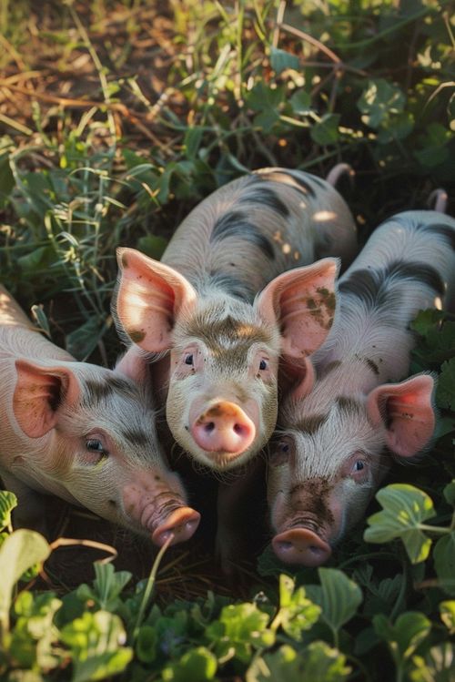 家猪养殖摄影图集 探索牲畜饲养的艺术与科学