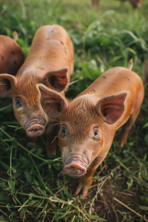 生态土猪养殖影像纪实 田园牧歌中的牲畜饲养艺术